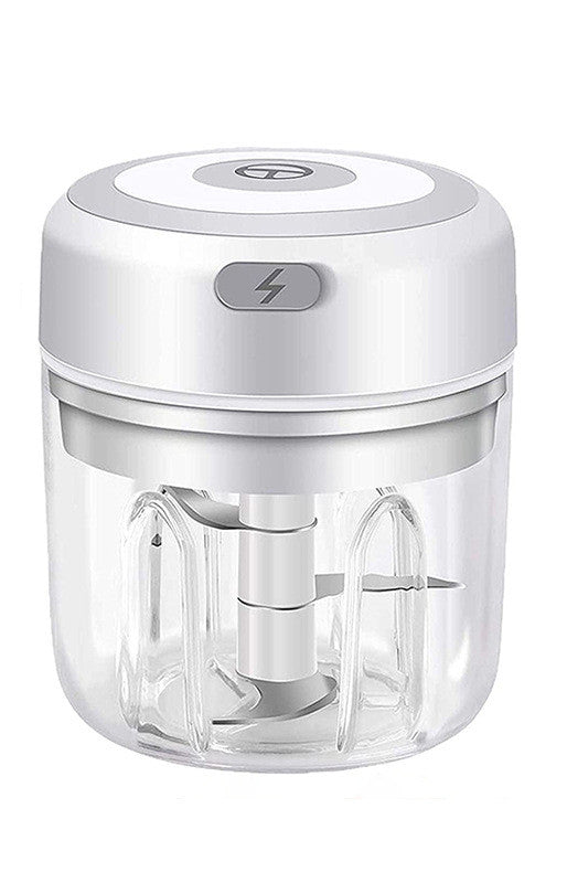 Mini Elektrischer Knoblauchzerkleinerer - USB-Ladegerät - Ingwermaschine - Stabil Langlebig - Gemüsezerkleinerer