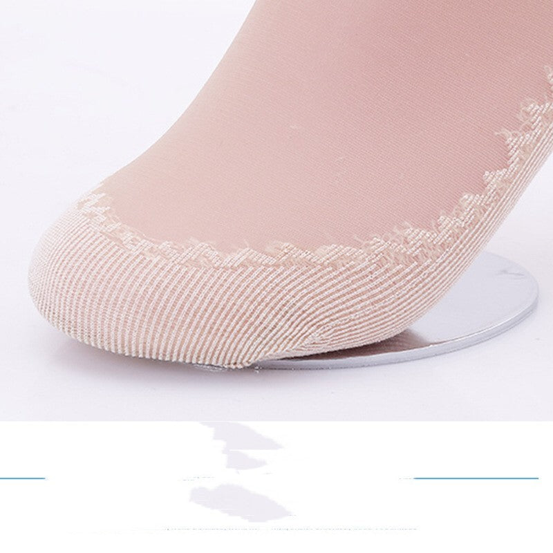 Samtige Komfort-Socken mit dünner Baumwollbasis – Weich & Atmungsaktiv