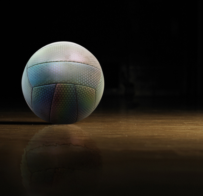 Volleyball - Reflektierender Weiches Leder- Beeindruckender Leuchteffekt Volleyball