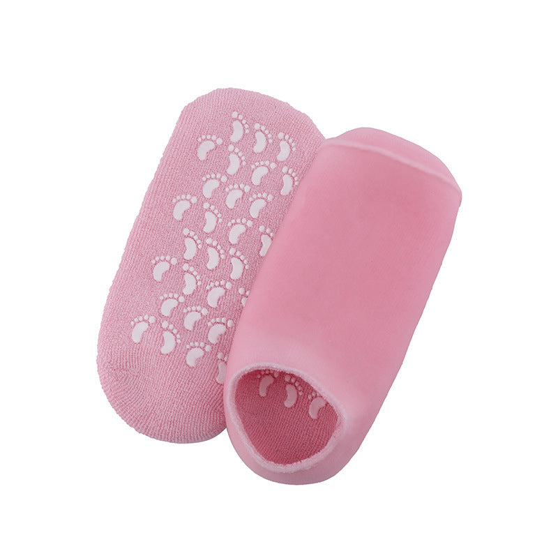 Feuchtigkeitsspendende SilikonGel-Socken – Tschüss, rissige Füsse!