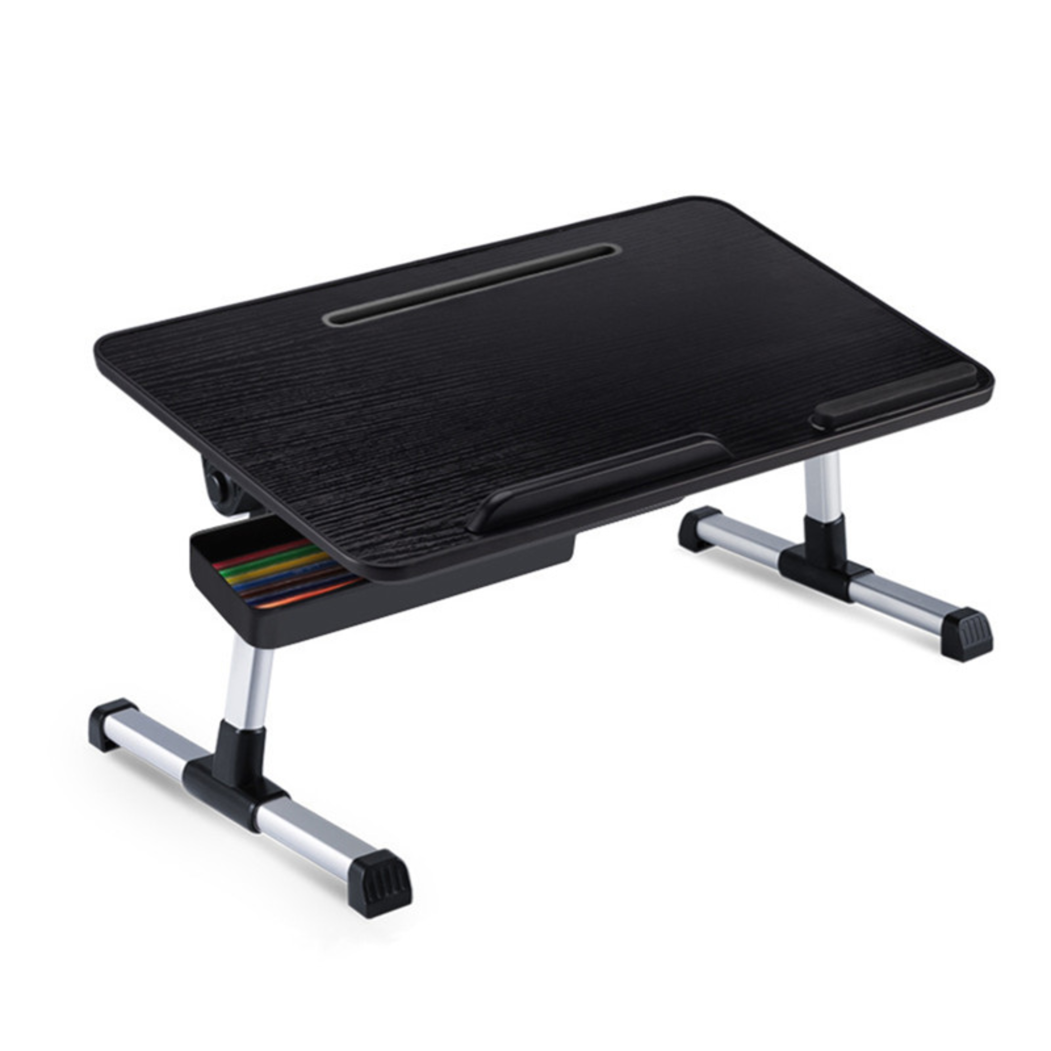 Praktischer Bett-Schreibtisch - Klapp-Tisch - Laptop-Tisch - Beistelltisch