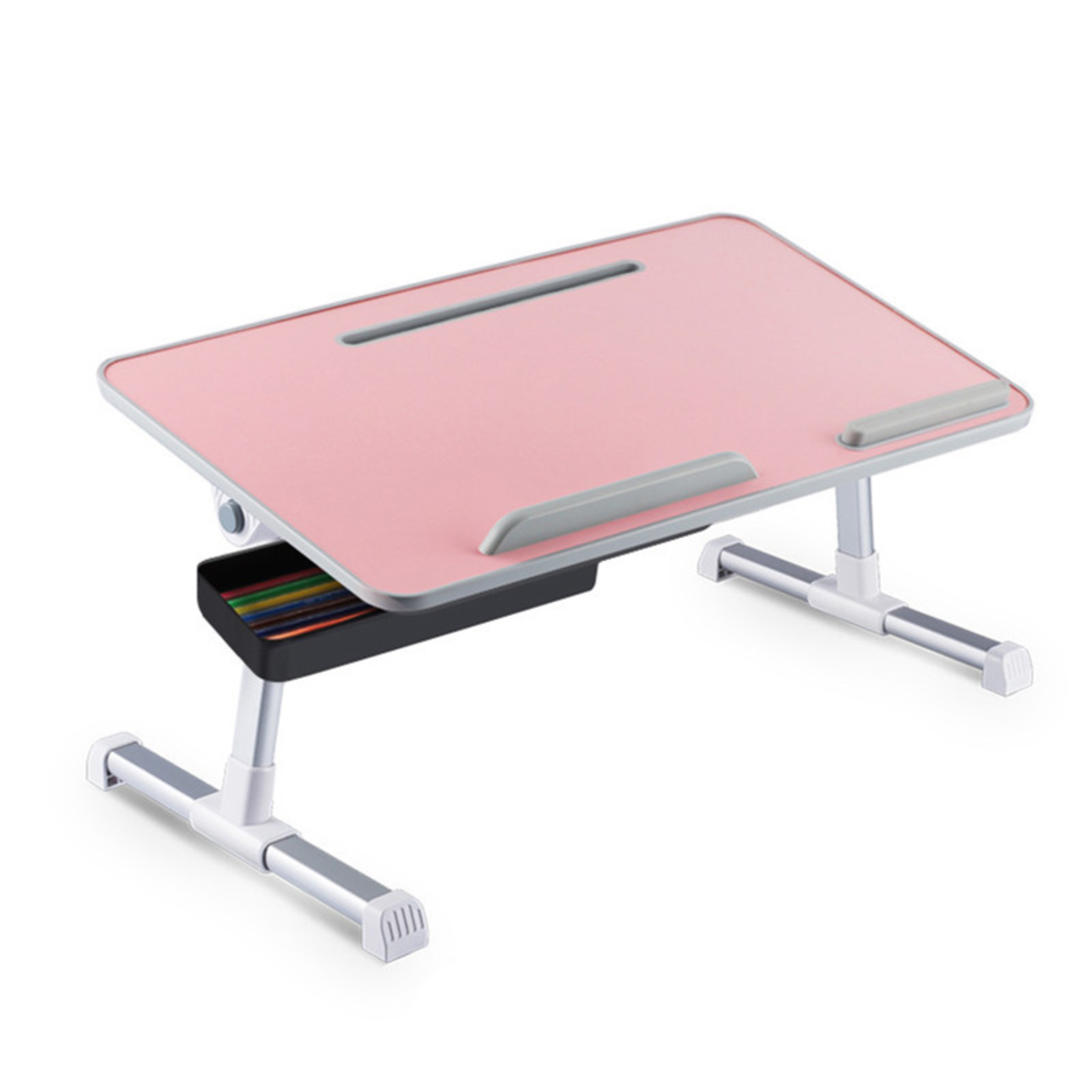 Praktischer Bett-Schreibtisch - Klapp-Tisch - Laptop-Tisch - Beistelltisch