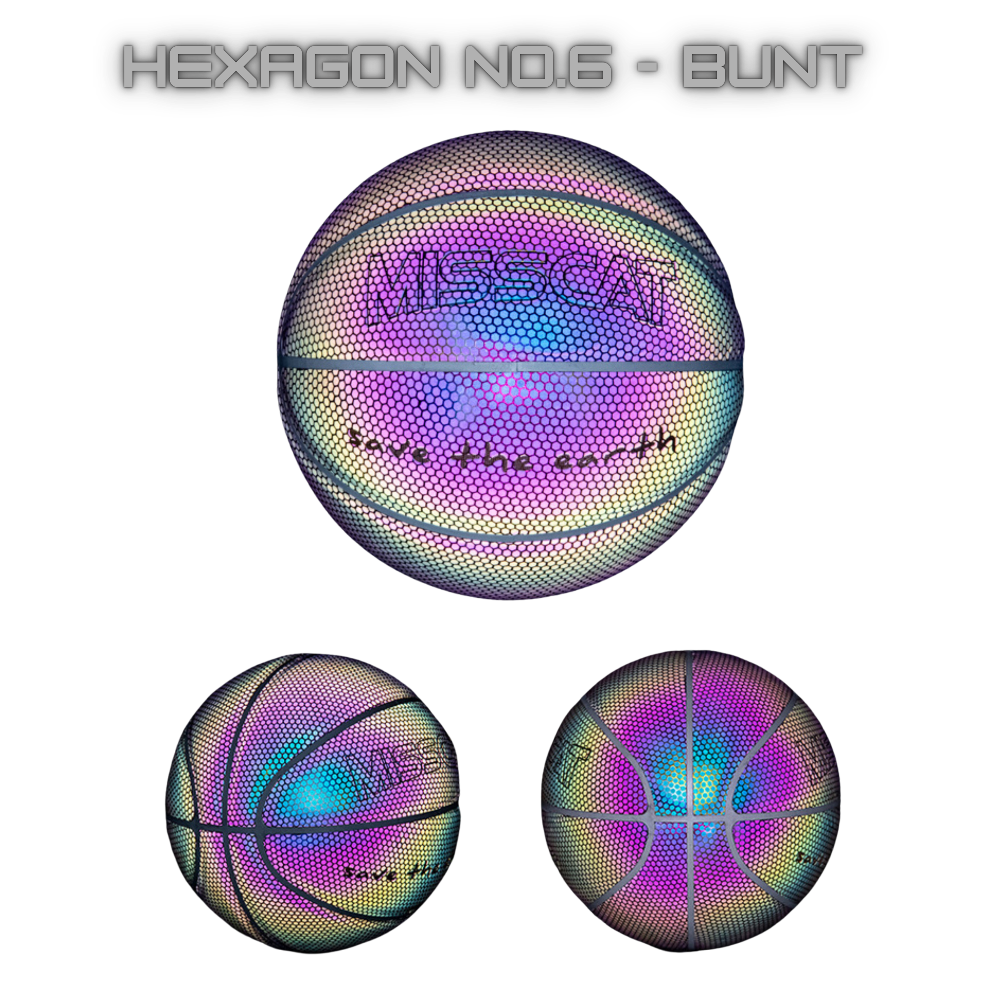 Glow-Ball- Basketball- Leuchtender - fluoreszierender - für nächtliche Spiele - Fluoreszenzball