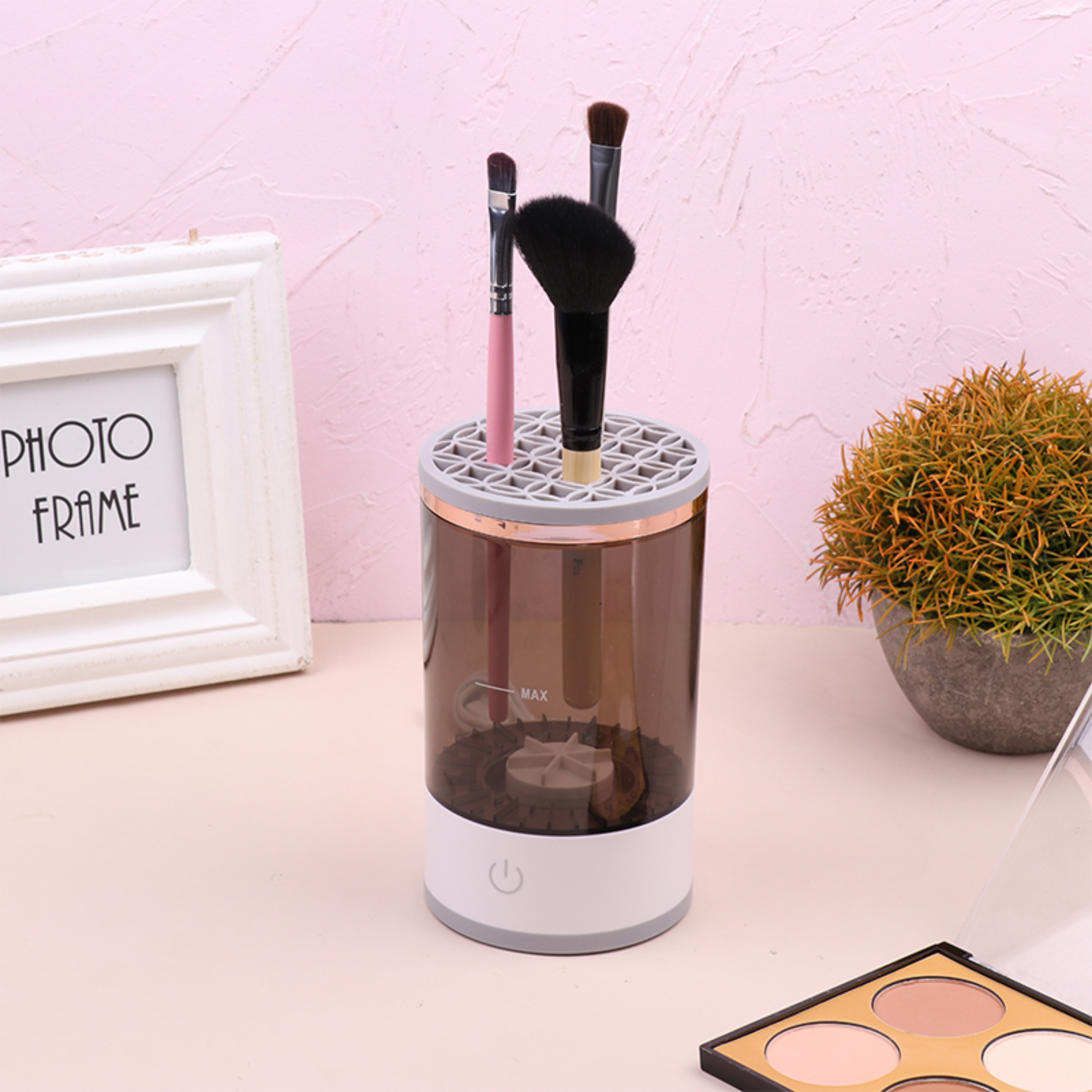 Elektrische Makeup-Pinselreinigungsmaschine mit USB-Ladefunktion