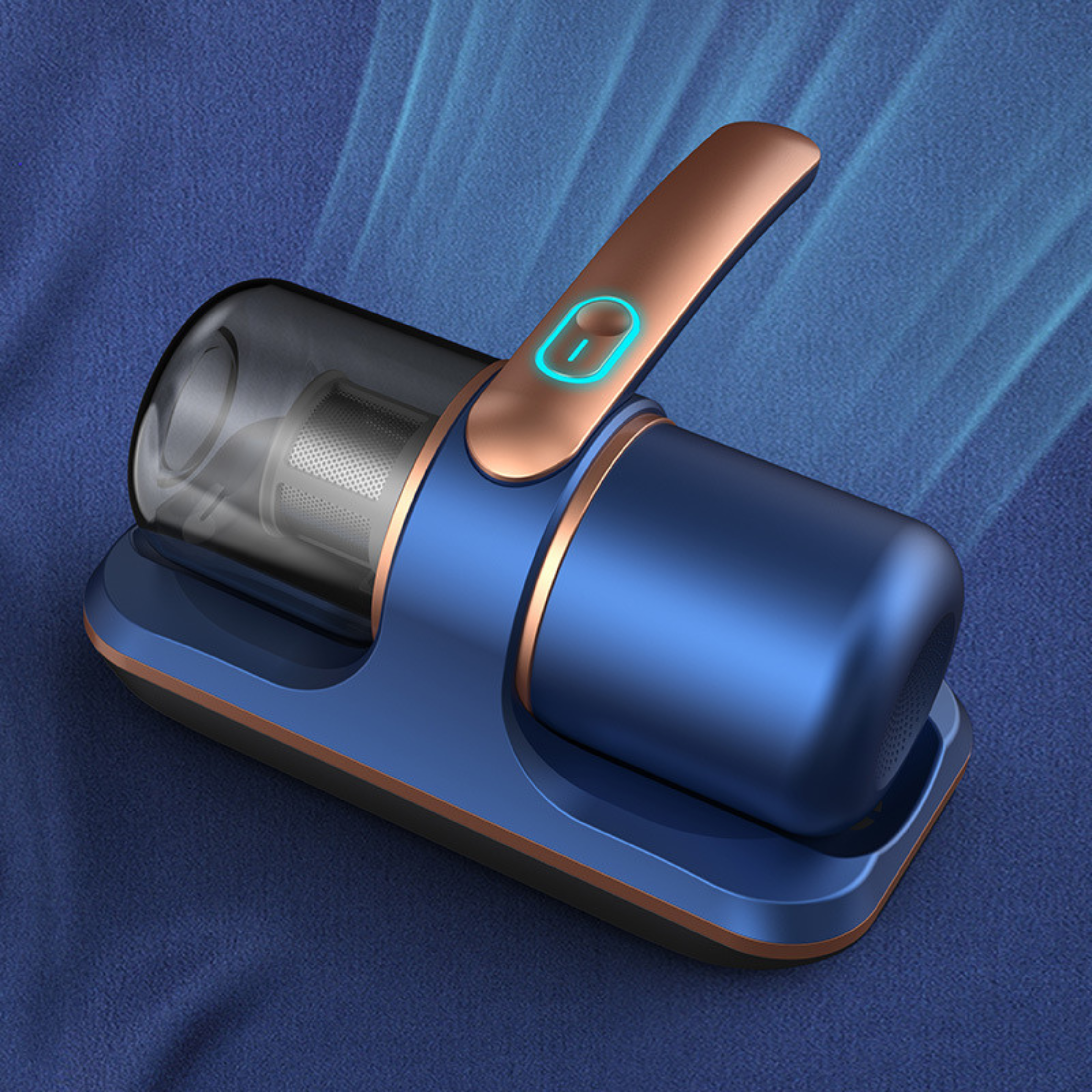 Kabelloser Milbensauger mit UV-Sterilisation - Kompakter Matratzensauger mit UV