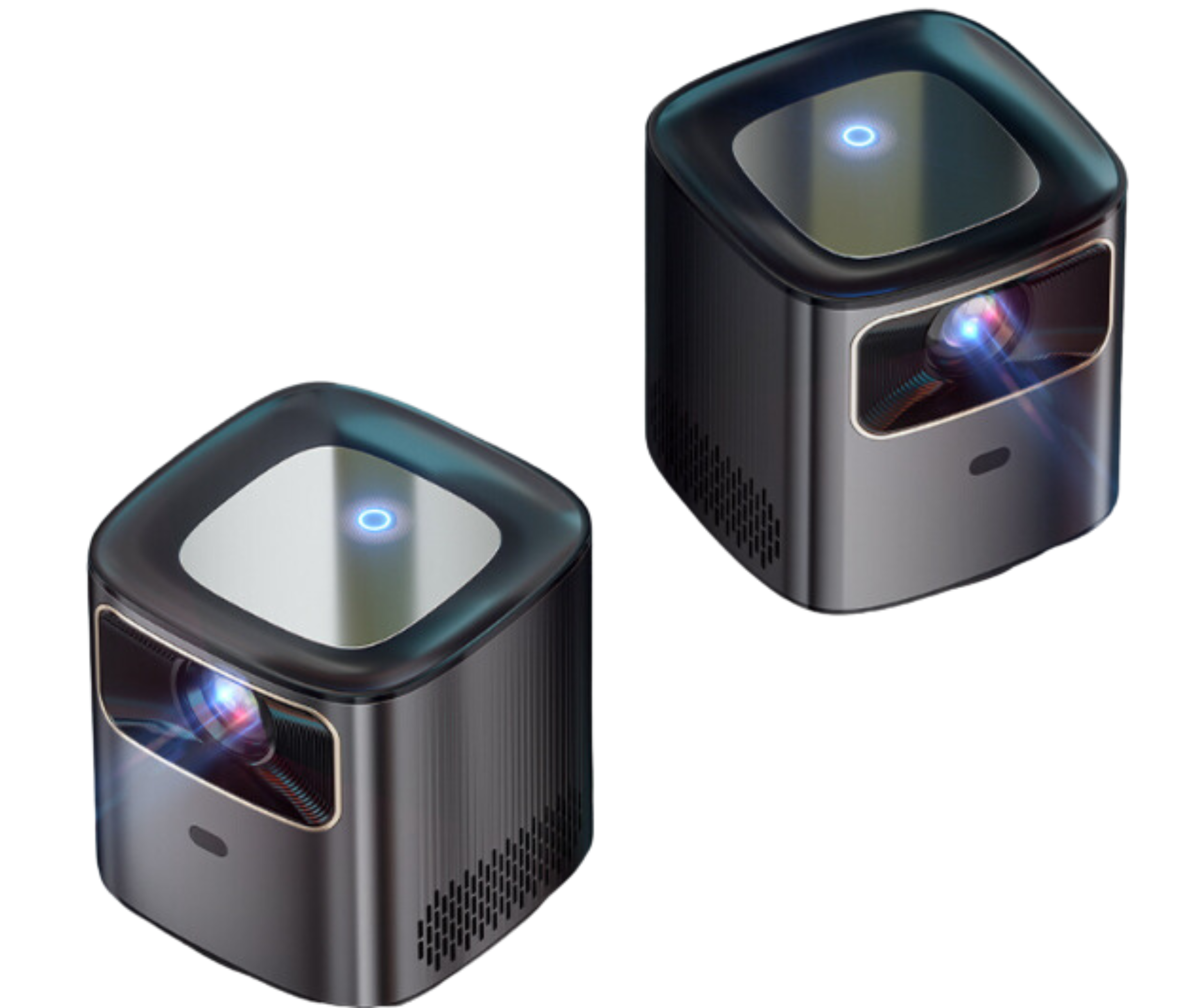 Kompakter Heim-HD-Projektor - tragbare 1080p Videoplayer - Maschine mit Dualband 5G-WLAN