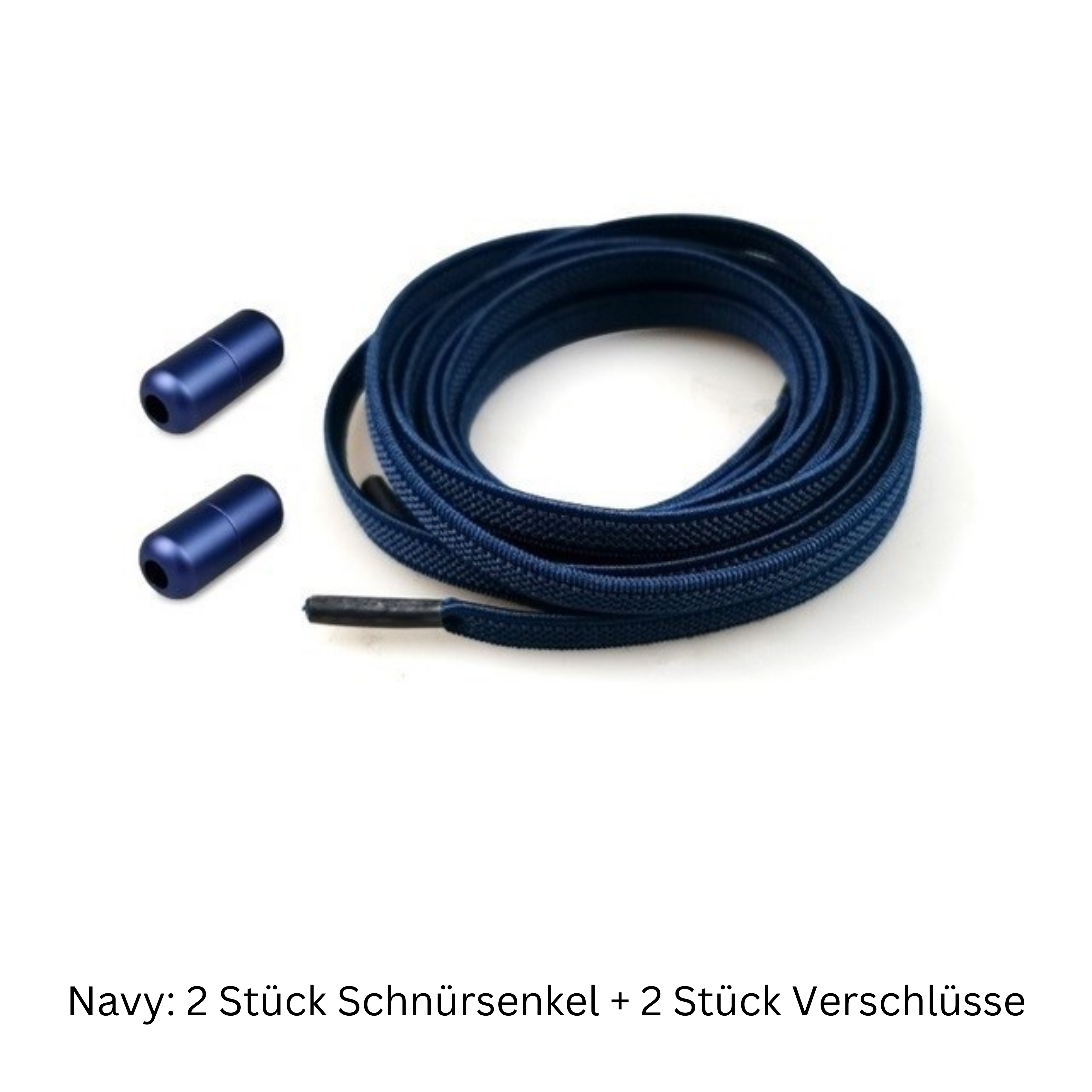 Bequeme Slip-On Schnürsenkel - Kein Binden erforderlich - 2 Stück pro Bestellung