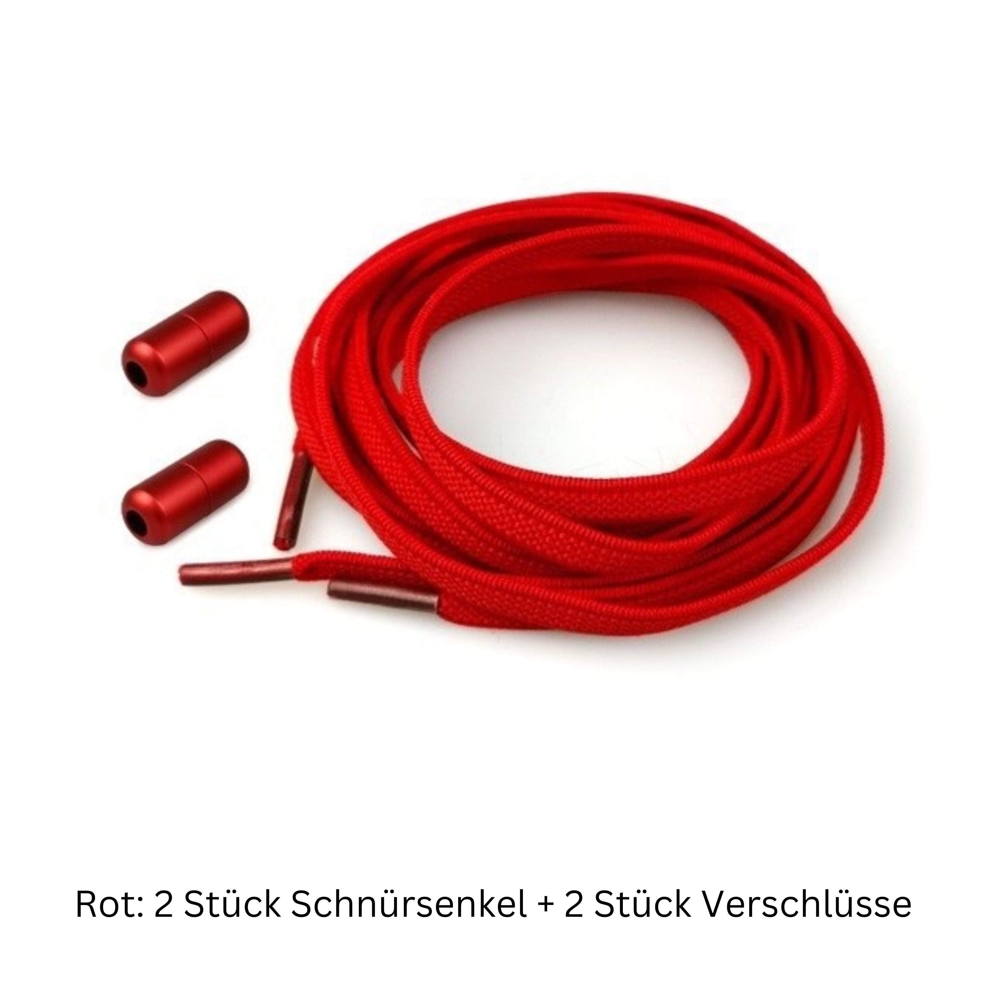 Bequeme Slip-On Schnürsenkel - Kein Binden erforderlich - 2 Stück pro Bestellung