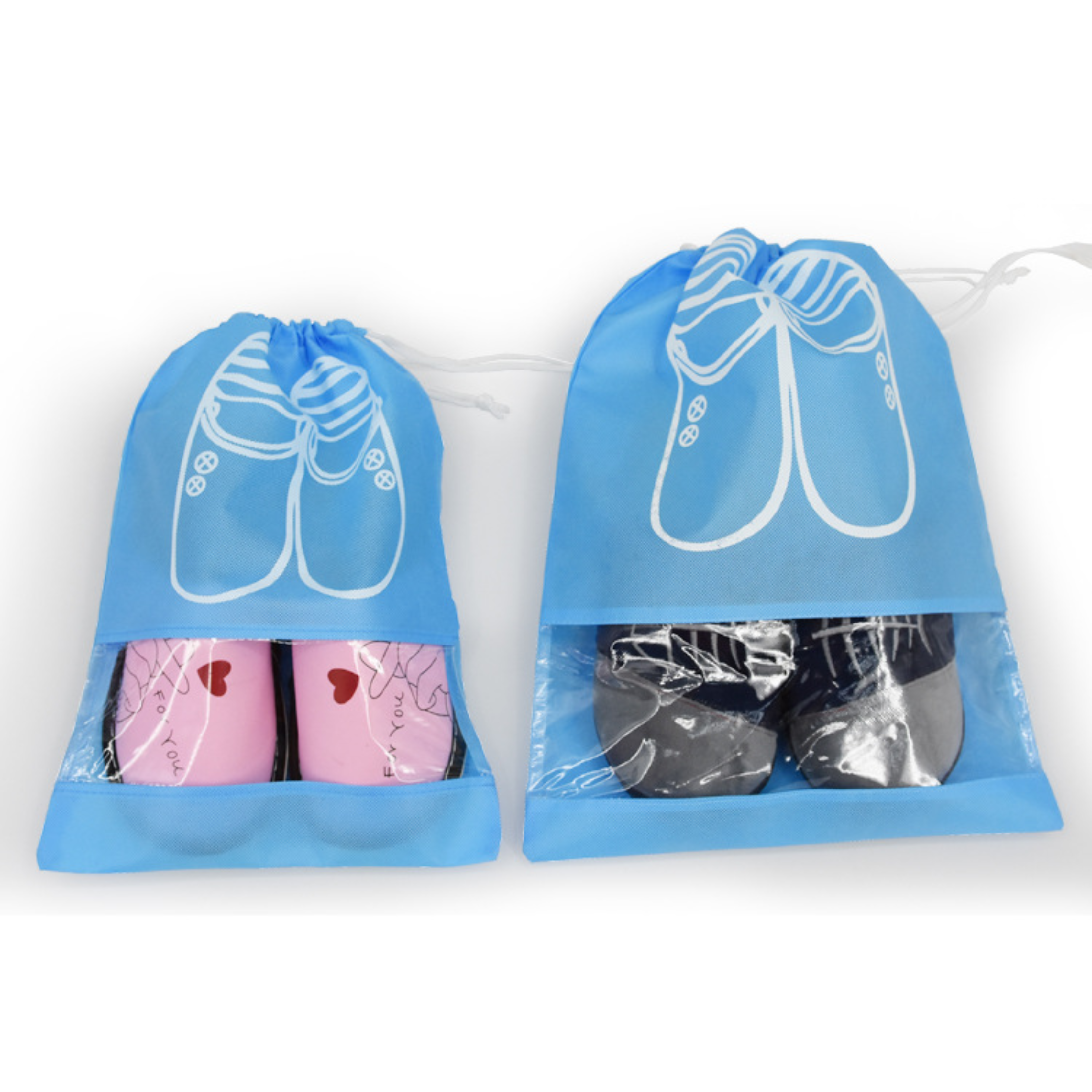 Kordelzug-Tasche für Schuhe