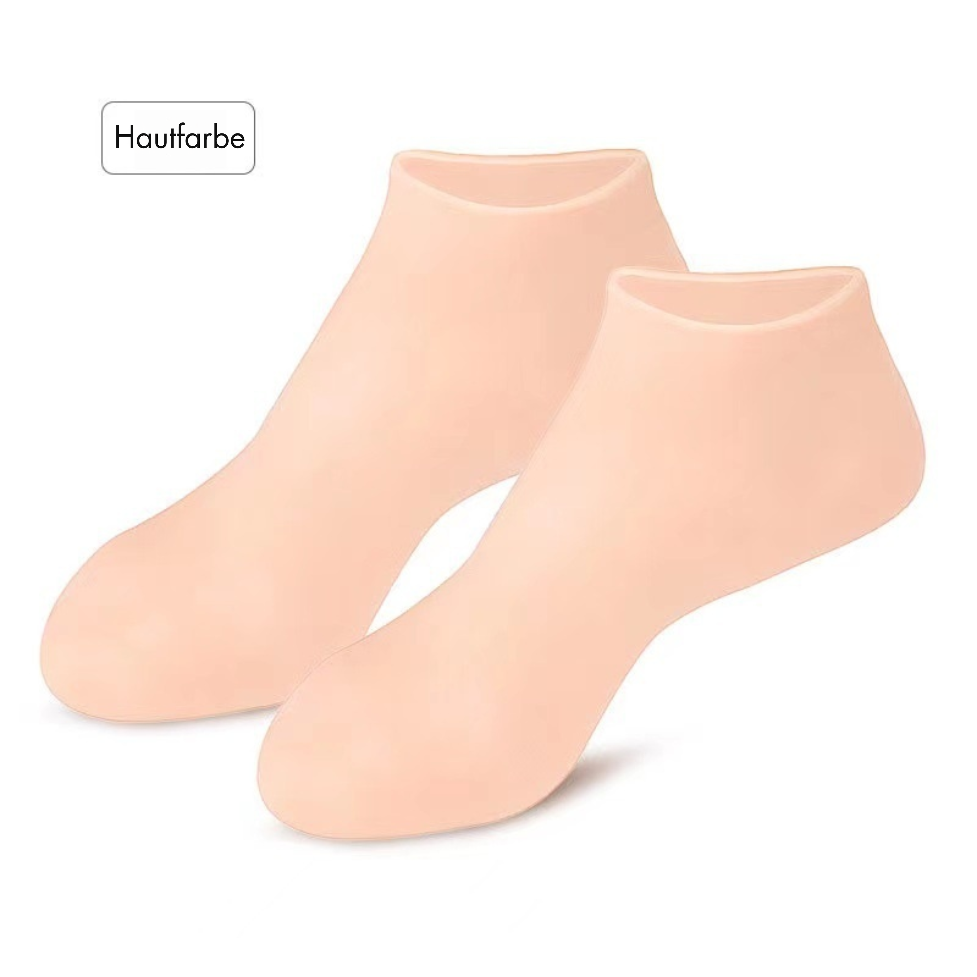 Silikon Gel Socken - Feuchtigkeitsspendende Anti-Riss Socken - Innen Silikon Socken