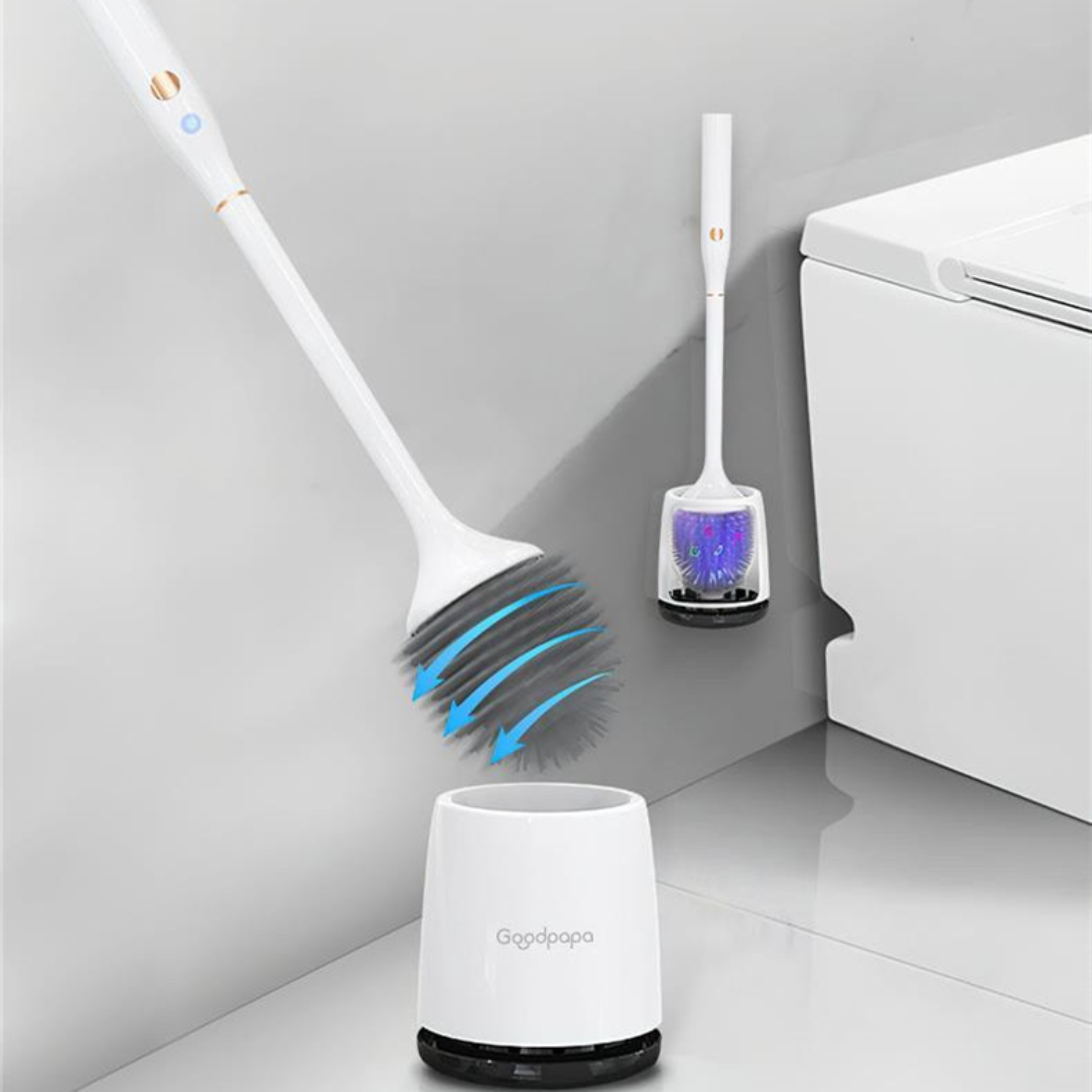 Elektrische Toilettenreinigungsbürste - Elektrische WC-Bürste
