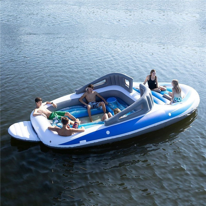 Aufblasbares PVC-Wasserboot für 6 Person