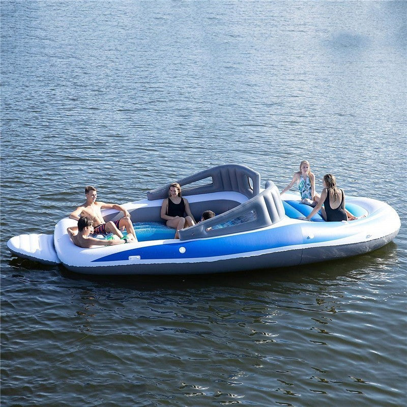 Aufblasbares PVC-Wasserboot für 6 Person