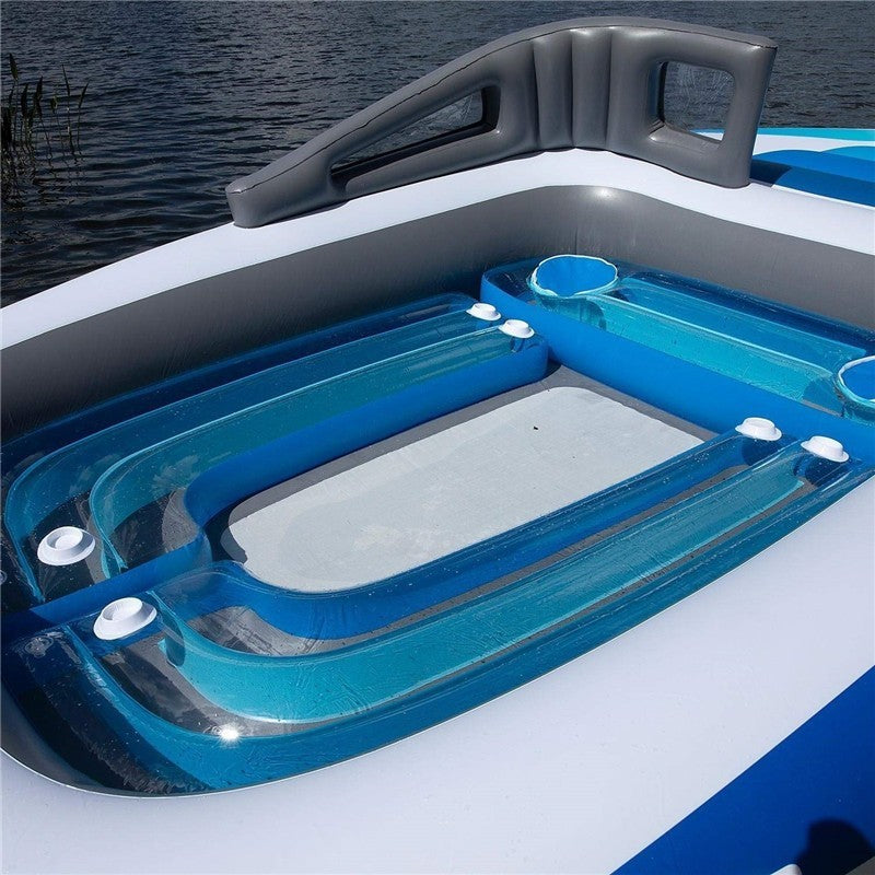 Aufblasbares PVC-Wasserboot für 6 Person